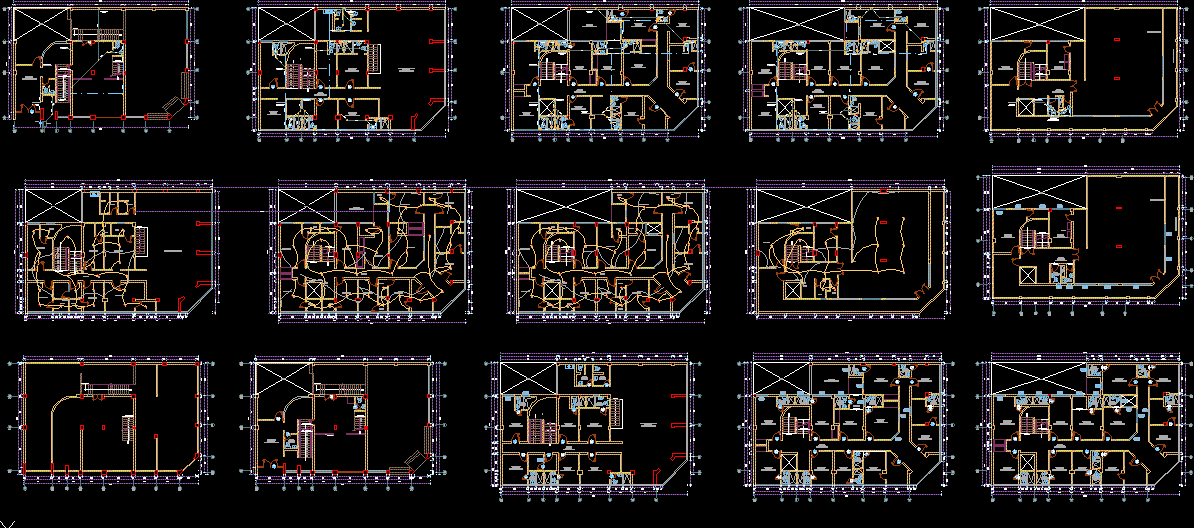 Autocad карта города