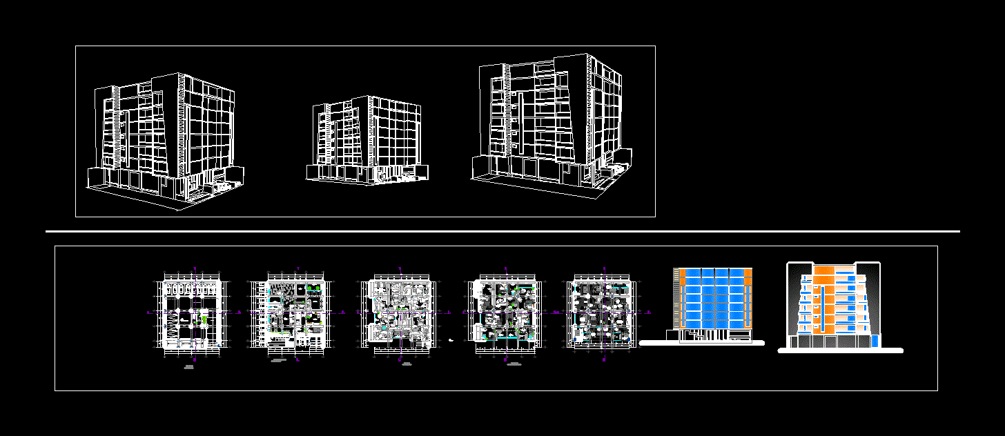 План дома autocad