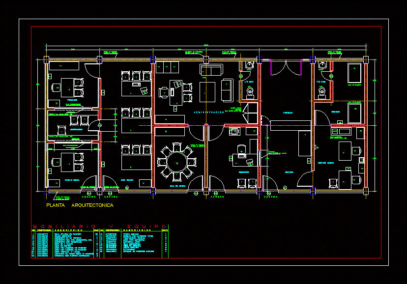 Проект детского сада autocad