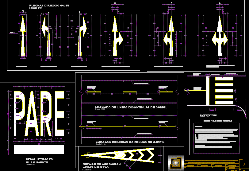 разметка автокад. разметка автокад. машиноместо мгн dwg. разметка автокад. дорожная разметка dwg.