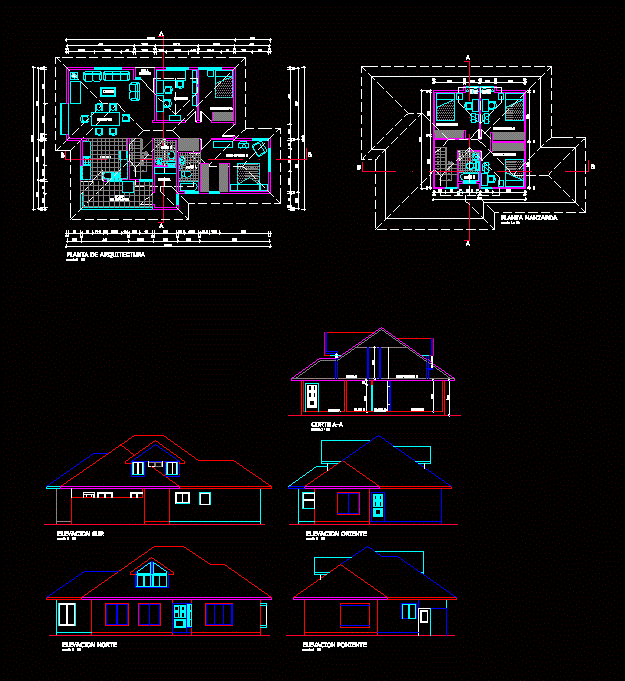 Проект школы автокад