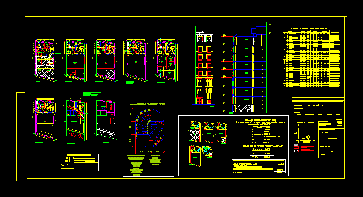 Проект детского сада autocad